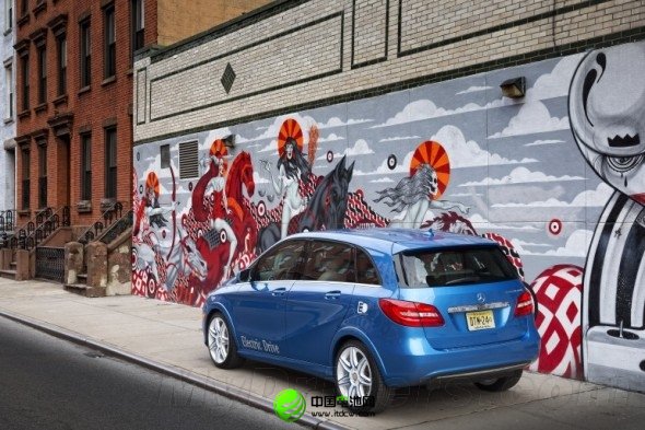 百公里加速不足10秒 組圖：奔馳B級(jí)電動(dòng)汽車