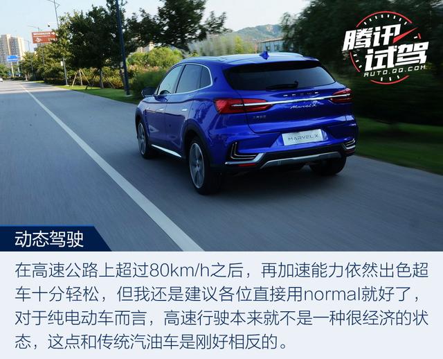 電動車界的“網紅” 試駕榮威MARVEL X兩驅版