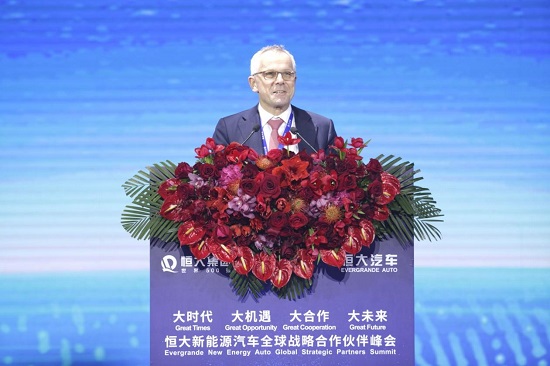 德國FEV集團全球CEO Stefan Pischinger發(fā)言