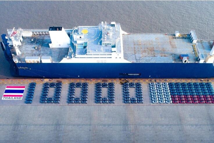 比亞迪2022年新能源乘用車出口近5.6萬(wàn)輛 泰國(guó)工廠明年開始運(yùn)營(yíng)