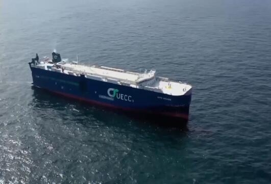 新能源車出口量持續(xù)攀升 中國船企拿下全球汽車運輸船新船訂單