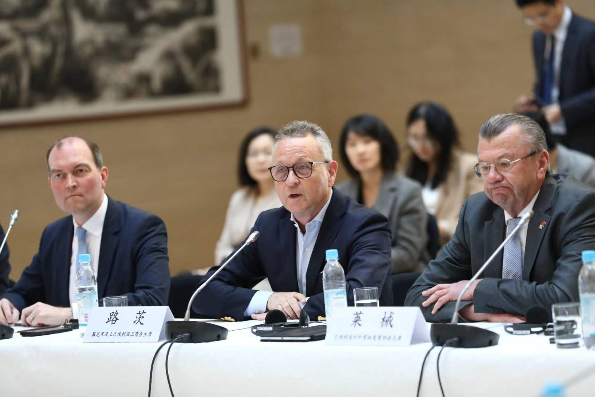 “投資中國”德國企業圓桌會在慕尼黑舉辦 加強在電動汽車等清潔能源領域合作