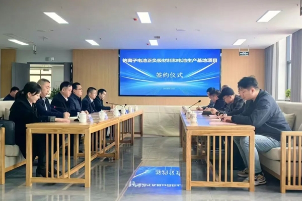 坐標四川巴中!一鈉電正負極材料和電池生產(chǎn)基地項目簽約
