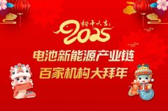 電池網全體同仁恭祝讀者客戶朋友:2025蛇年大吉!