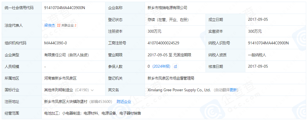 年產4600萬只電池!格瑞電源河南新鄉項目迎新動態 年產4600萬只電池!格瑞電源河南新鄉項目迎新動態