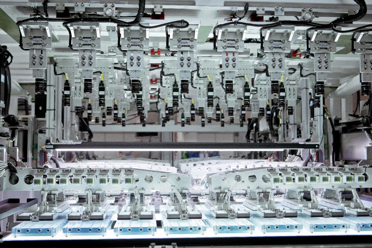 蜂巢能源產(chǎn)線