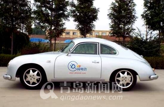 山東即墨產(chǎn)純電動(dòng)車亮相 酷似復(fù)古保時(shí)捷