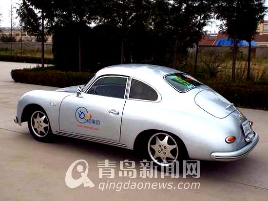 山東即墨產(chǎn)純電動(dòng)車亮相 酷似復(fù)古保時(shí)捷