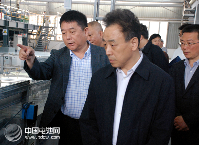 四川省省長魏宏到成都興能劍閣鋰電產業園調研