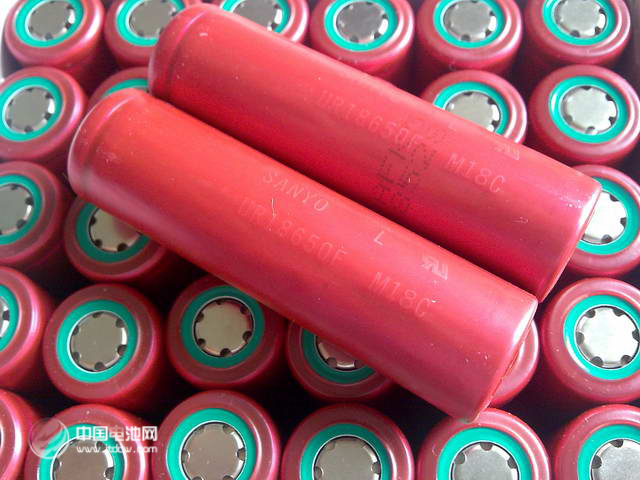 三洋發布首款3350mAh18650鋰電芯  高價：30元/只