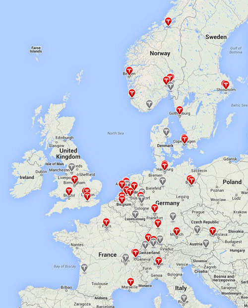 特斯拉歐洲銷售點分布圖.jpg 特斯拉歐洲銷售點分布圖.jpg
