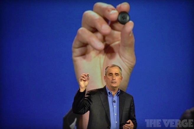 英特爾在CES發布紐扣大小的可穿戴模塊Curie