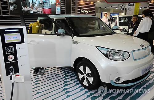 第二屆國際電動車博覽會在韓國國際會展中心開幕 第二屆國際電動車博覽會在韓國國際會展中心開幕