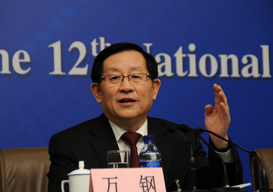 全國政協(xié)副主席、致公黨中央主席萬鋼