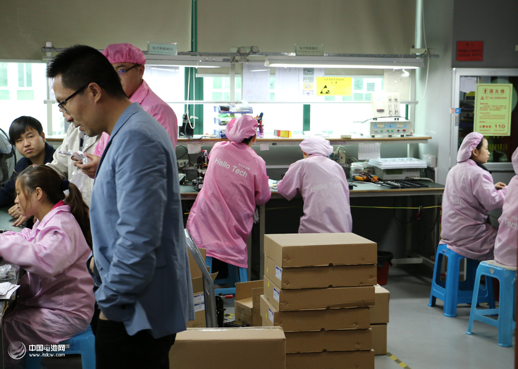 所有外來原材料、部件一一檢驗