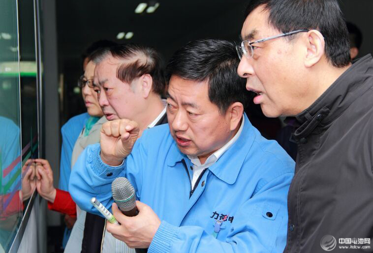 全國政協副主席馬培華視察天津力神電池