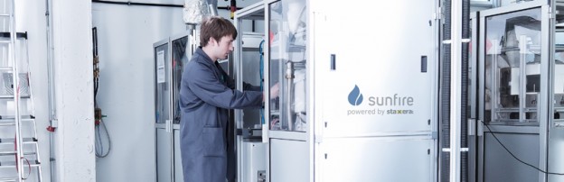 奧迪與德國政府支持 Sunfire發布人造燃料與燃料電池雙用技術