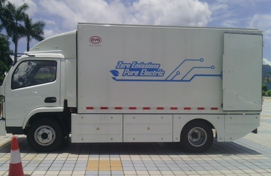比亞迪電動(dòng)卡車