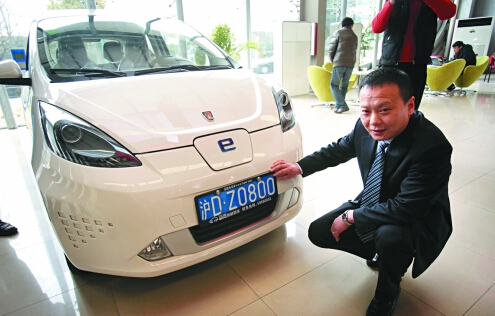 推廣和示范力度加大 1-5月上海新能源車上牌達10639輛