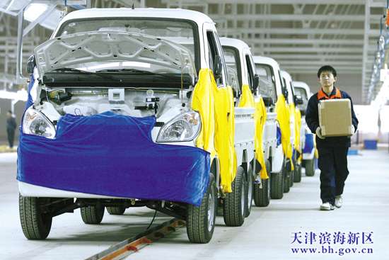 天津在郵政領(lǐng)域推廣使用新能源汽車 2015年力爭破千輛