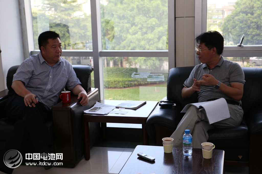 中國電池網一行調研比克電池  動力電池供不應求