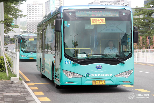 新增3600輛  比亞迪助力深圳純電動(dòng)公交推廣提速