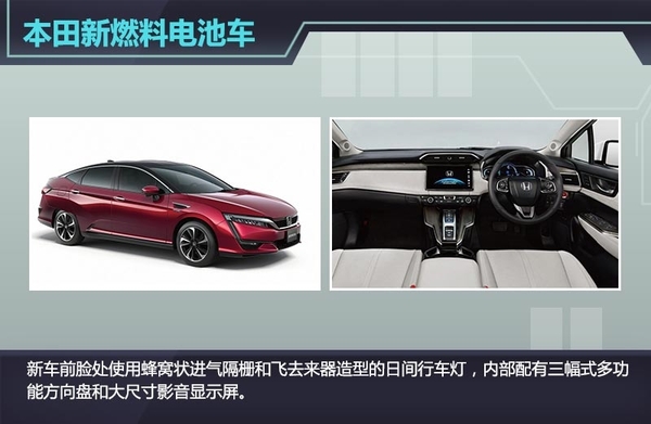 本田將推出燃料電池車 續航里程超700km