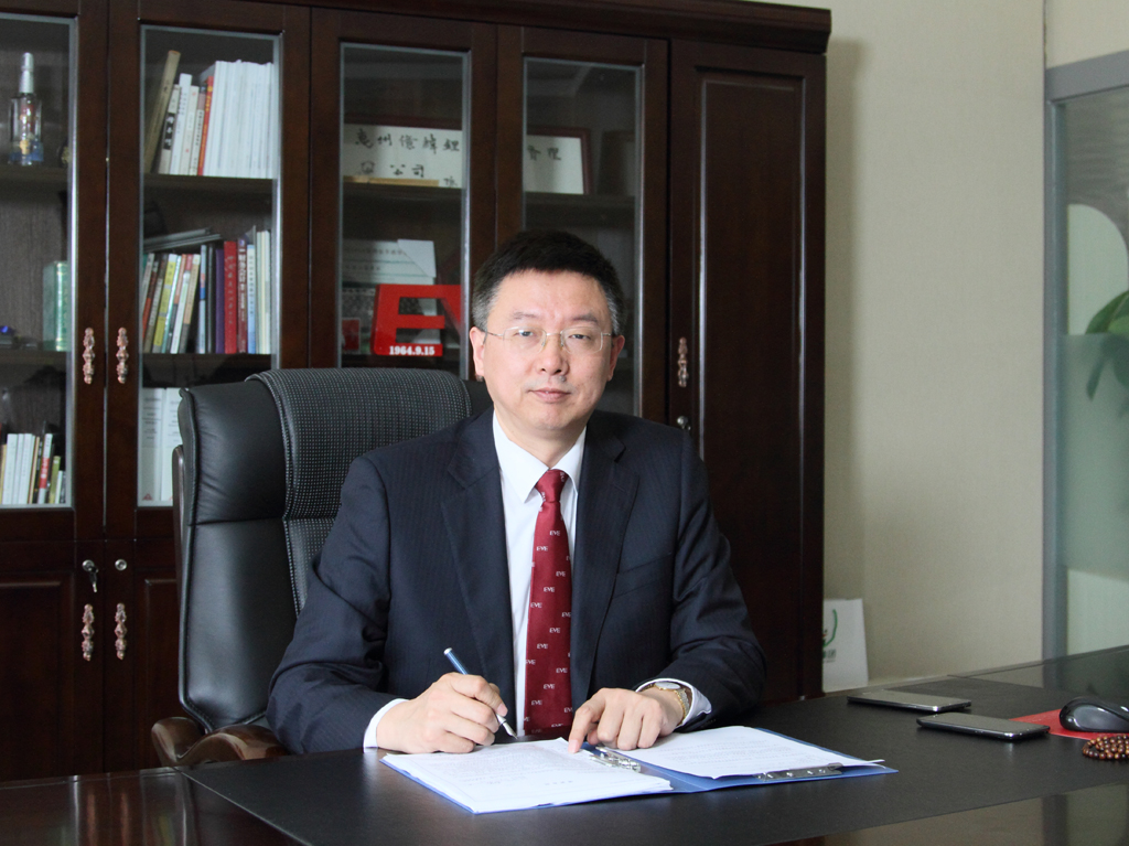 惠州億緯鋰能股份有限公司董事長(zhǎng)劉金成 惠州億緯鋰能股份有限公司董事長(zhǎng)劉金成