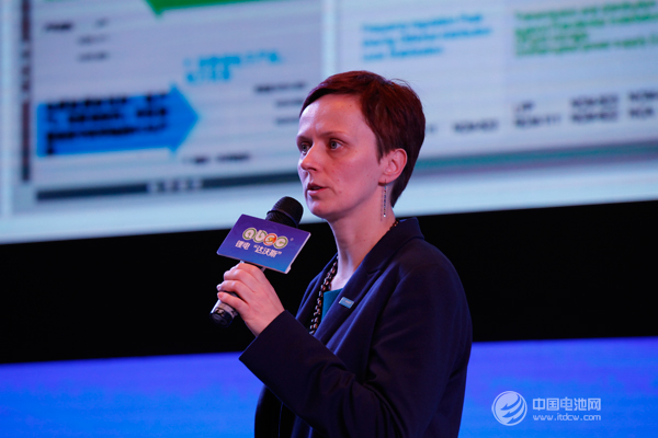 德國巴斯夫正極材料全球市場高級經(jīng)理Maggie Gulbinska（古濱詩）