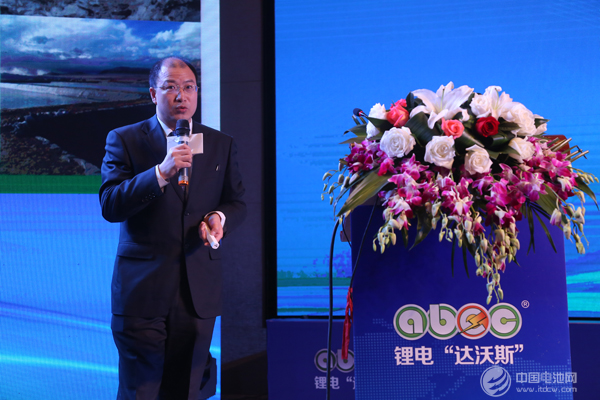 中國有色金屬工業協會鋰業分會秘書長張江峰