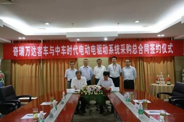 電動拿下奇瑞2萬套新能源汽車動力系統大單！