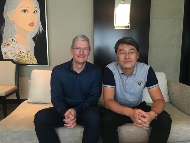 專訪庫克：手機(jī)市場沒飽和，我們在華獨一無二