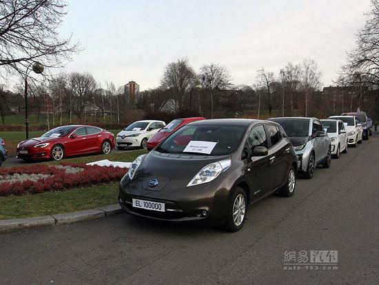 挪威純電動(dòng)汽車(chē)突破10萬(wàn)輛 大眾最受歡迎