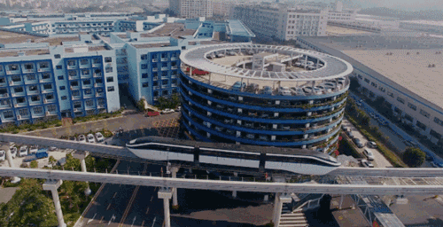 比亞迪云軌正在運營