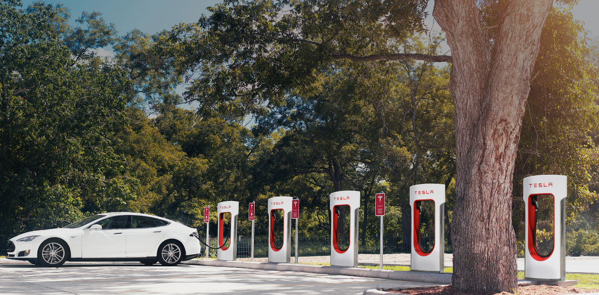 特斯拉超級充電站