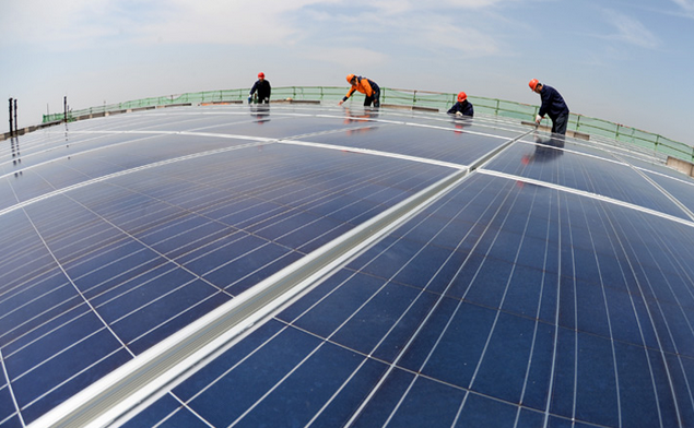 合肥政務大廈127kW光伏建筑一體化項目