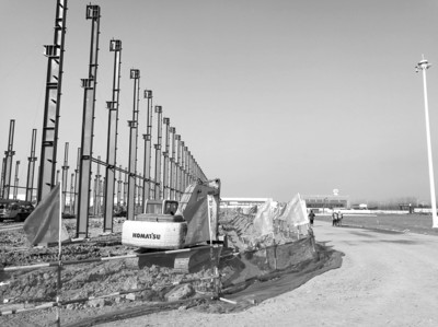 江淮新能源汽車項目工地