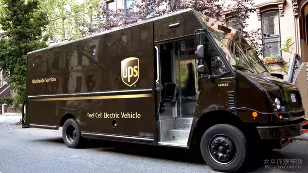 UPS快遞投放氫燃料電池物流車 續航200km