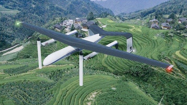 氫燃料電池可使垂直起降無(wú)人機(jī)續(xù)航時(shí)間達(dá)6小時(shí)