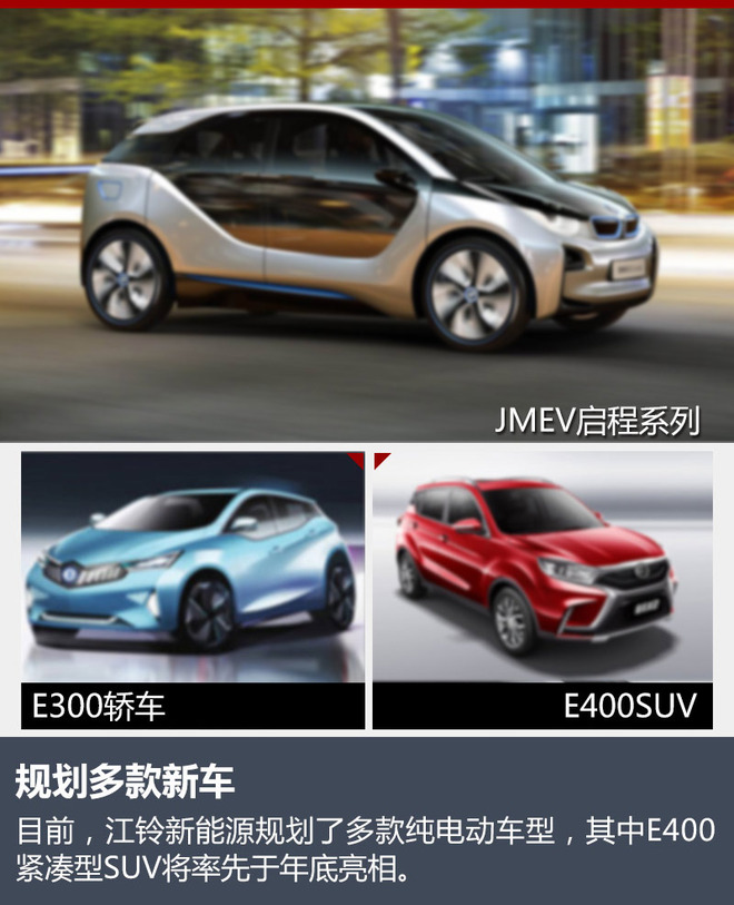 2017年江鈴新能源經(jīng)銷商將達700家 推電動SUV