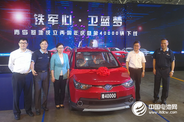 “膠東鐵軍”創(chuàng)造“北汽速度” 第40000輛新能源整車(chē)載譽(yù)下線(xiàn)