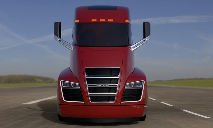 NikolaOne氫燃料長頭卡車2020年開始發售