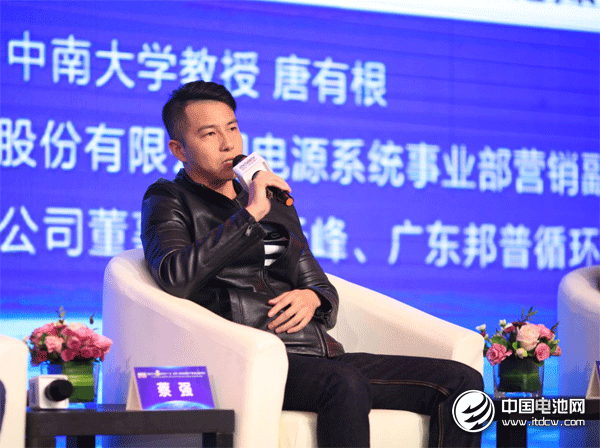 遠(yuǎn)東福斯特新能源有限公司總經(jīng)理蔡強(qiáng)