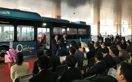 沖繩Ships Agency有限公司執(zhí)行會(huì)長(zhǎng)松田美貴致辭