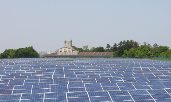 位于日本滋賀縣的比亞迪太陽(yáng)能電站