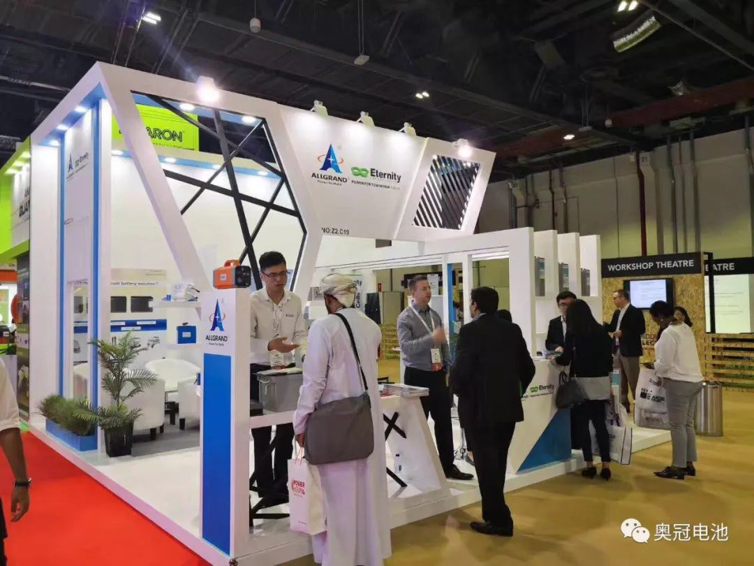2018迪拜太陽能展會(huì)圓滿落幕 奧冠電池獲多家參展客商青睞和好評(píng)