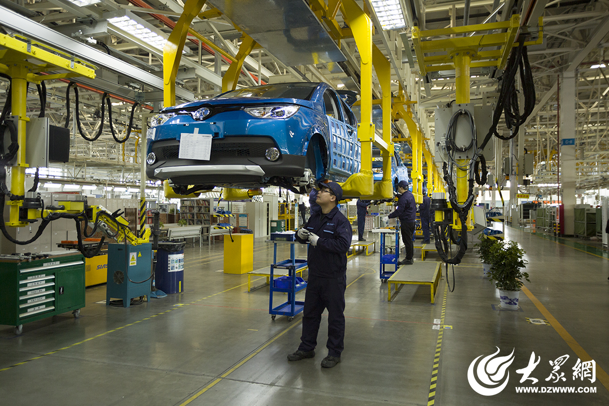 打造新能源汽車制造新標桿 北汽新能源青島產(chǎn)業(yè)基地“換道先行”