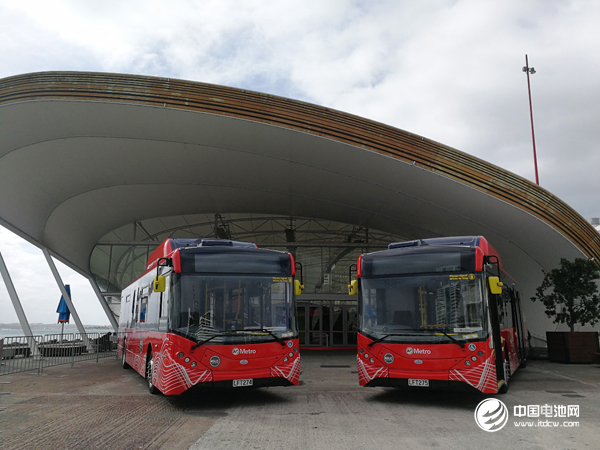 比亞迪在新西蘭交付的電動巴士