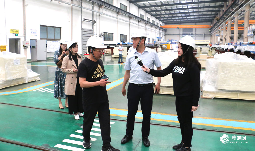 中關村新型電池技術創新聯盟/鋰電“達沃斯”秘書長、電池百人會理事長于清教一行應邀調研藍科途