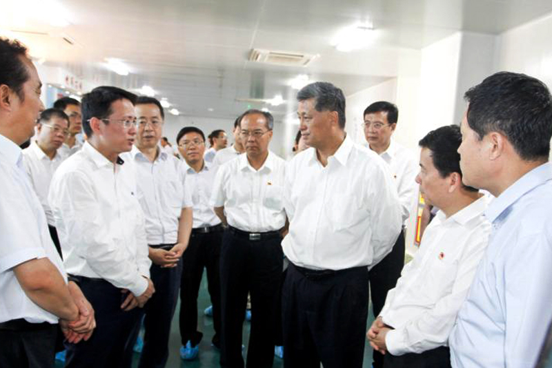 廣東省省長馬興瑞、廣汽董事長曾慶洪等考察天臣新能源電芯生產基地